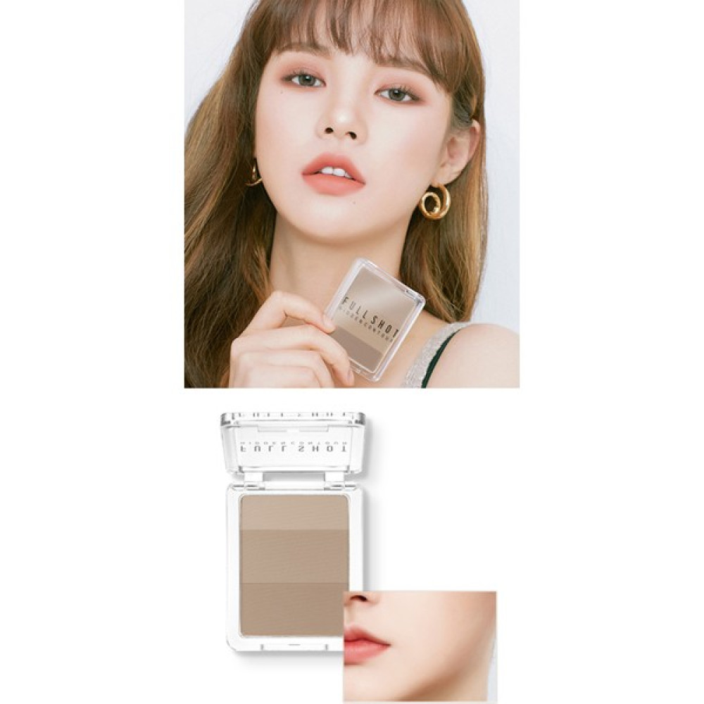 MISSHA Sıcak Alt Tonlu 3 Lü Kontür Paleti Full Shot Hidden Contour No.2 Medium Toast Concealer Fiyatı