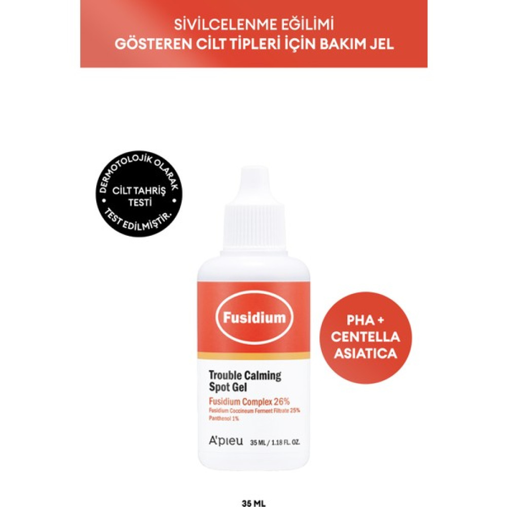 MISSHA Sivilcelenme Eğilimi Gösteren Ciltler Için Bölgesel Jel 35 ml Fusidium Trouble Calming Spot Gel Akne ve Sivilce Bakımı Fiyatı