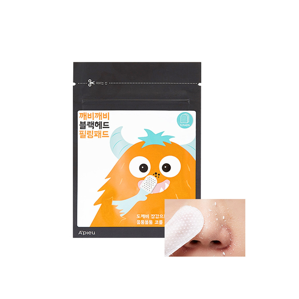 Missha Siyah Nokta ve Gözenek Temizleyici Peeling Ped APIEU Goblin Blackhead Peeling Pad Cilt Temizleme ve Peeling Fiyatı