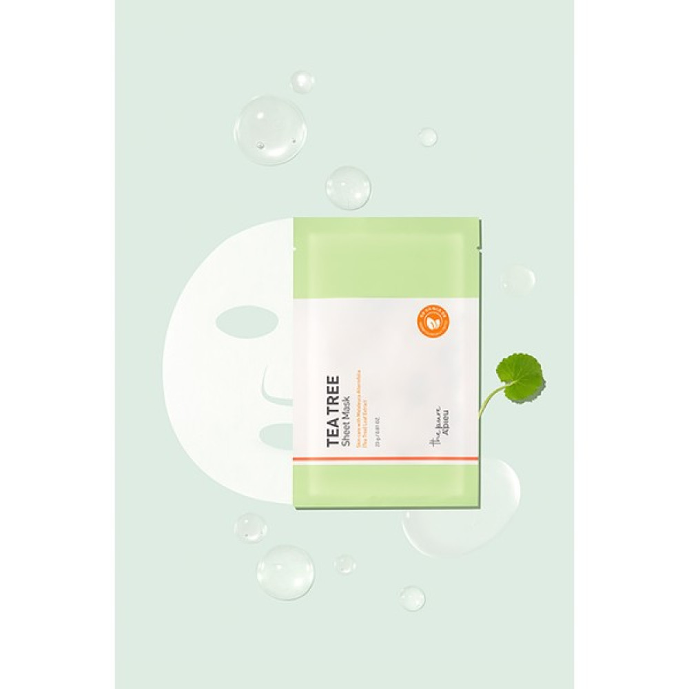 MISSHA Yağlanma ve Sivilcelenme Eğilimli Ciltler İçin Nem - Yaprak Maskea'pieu The Pure Tea Tree Sheet Mask Maskeler Fiyatı