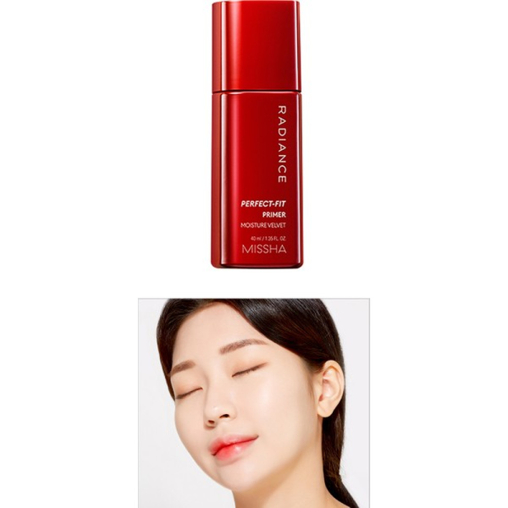 Mıssha Yağlı Görünümü Kontrol Altına Alan Kadife Makyaj Bazı 40MLRADIANCE Perfect Fitprimer Moisture Velvet Makyaj Bazı Fiyatı