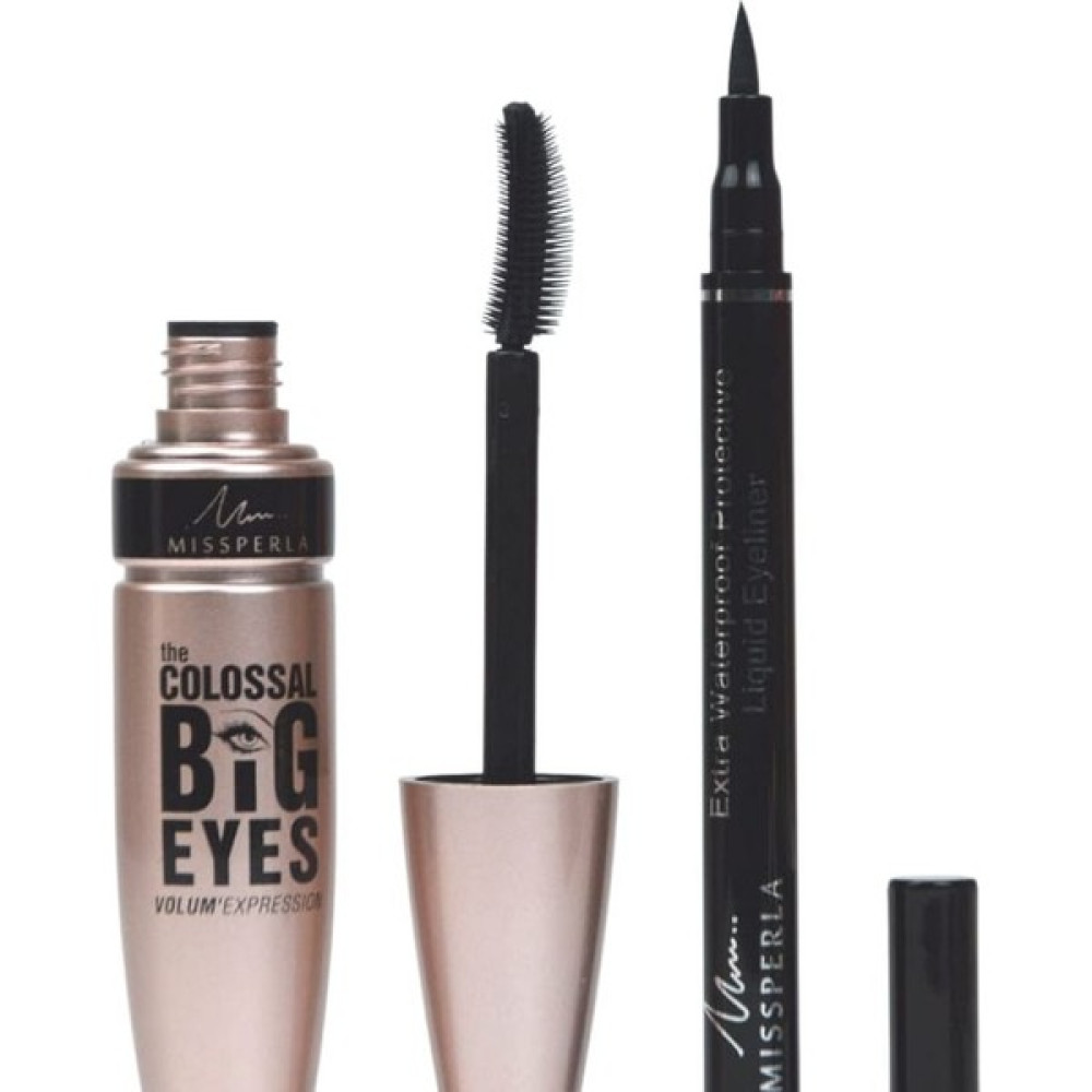 Missperla 2’li Maskara ve Eyeliner - 1 Rimeller / Maskaralar Fiyatı