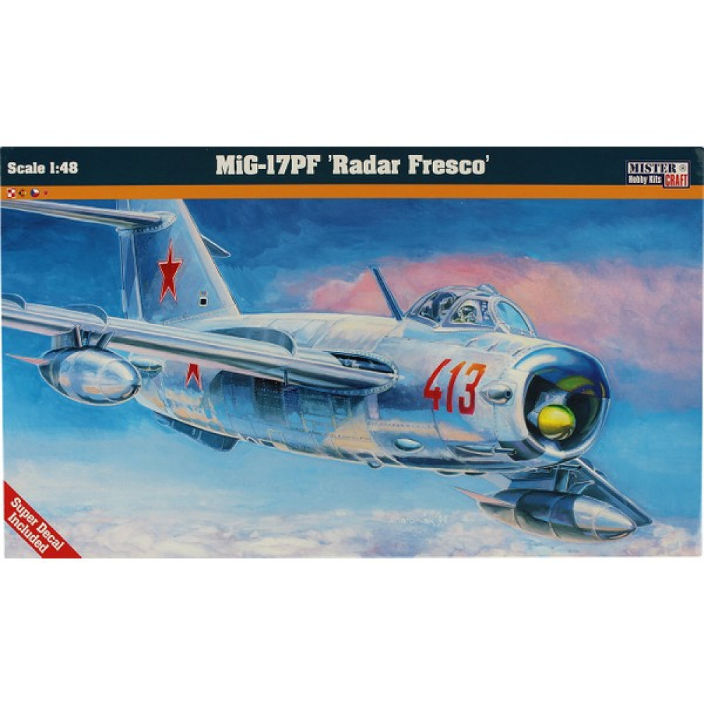 Mister Craft F-03 1/48 MIG-17PF Savaş Uçağı Maketi Radar Fresco Maket Fiyatı