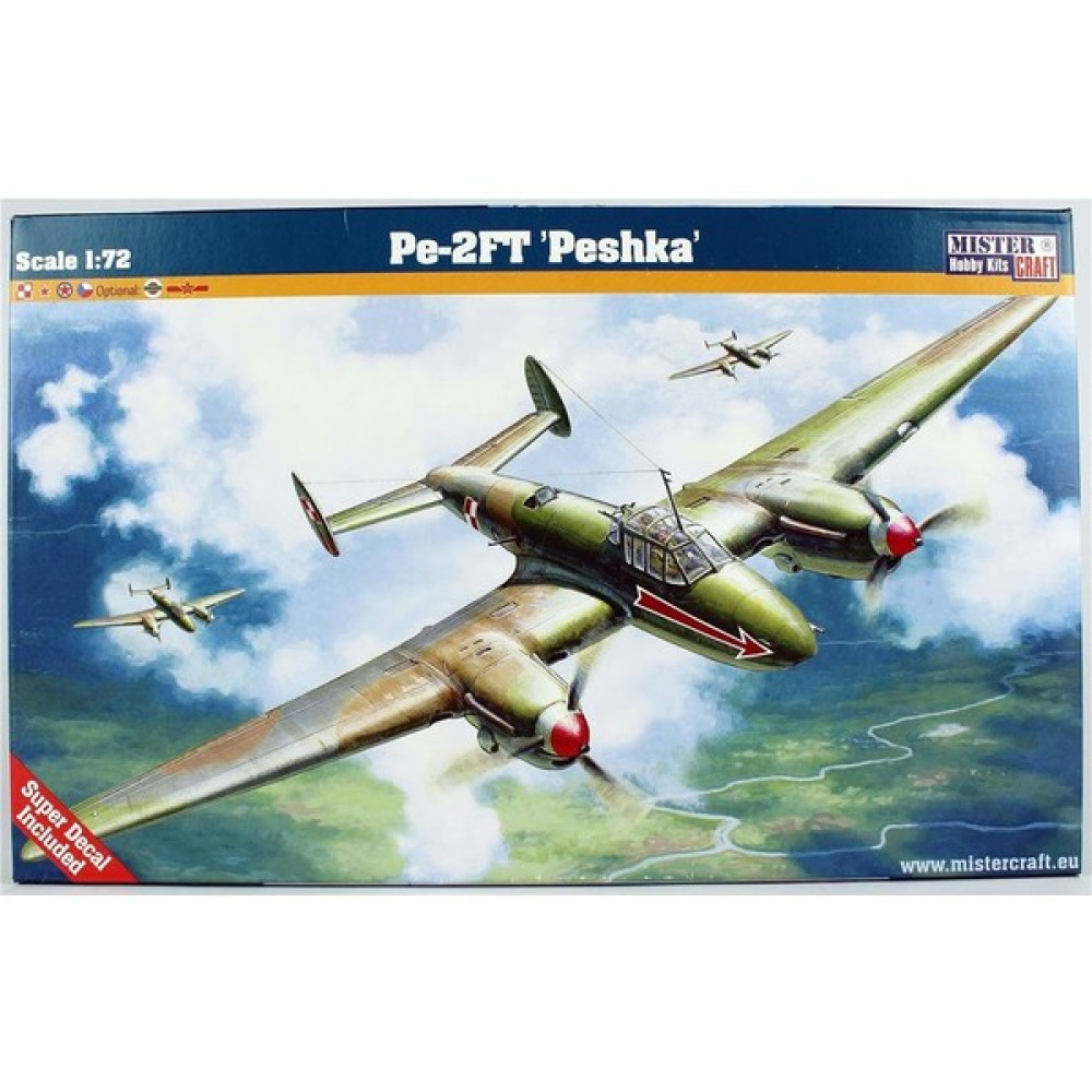 Mistercraft E026 1/72 Pe-2ft (Peshka) Bombardıman Uçağı Plastik Model Kiti Oto Boyaları Fiyatı