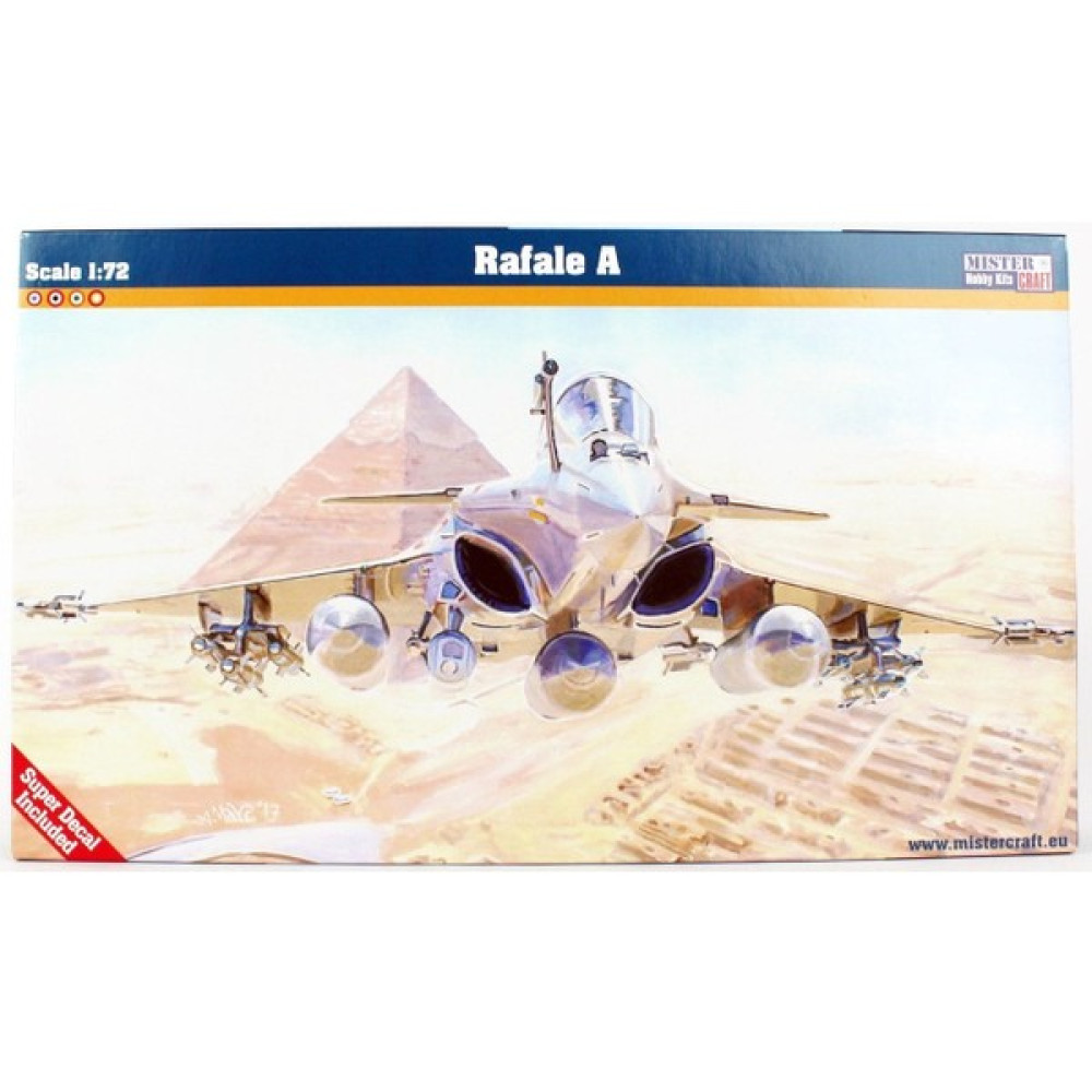 Mistercraft F076 1/72 Rafale A Savaş Uçağı Demonte Plastik Maketi - Renkli Maket Fiyatı
