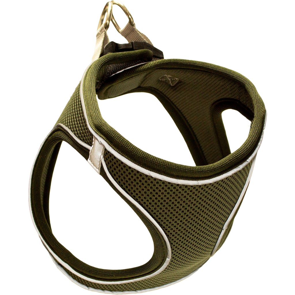 Mita Air Mesh Kedi Köpek Göğüs Tasması Çift Reflektörlü, Terletmeyen Haki / Khaki - 3XS Evcil Hayvan Ürünleri Fiyatı