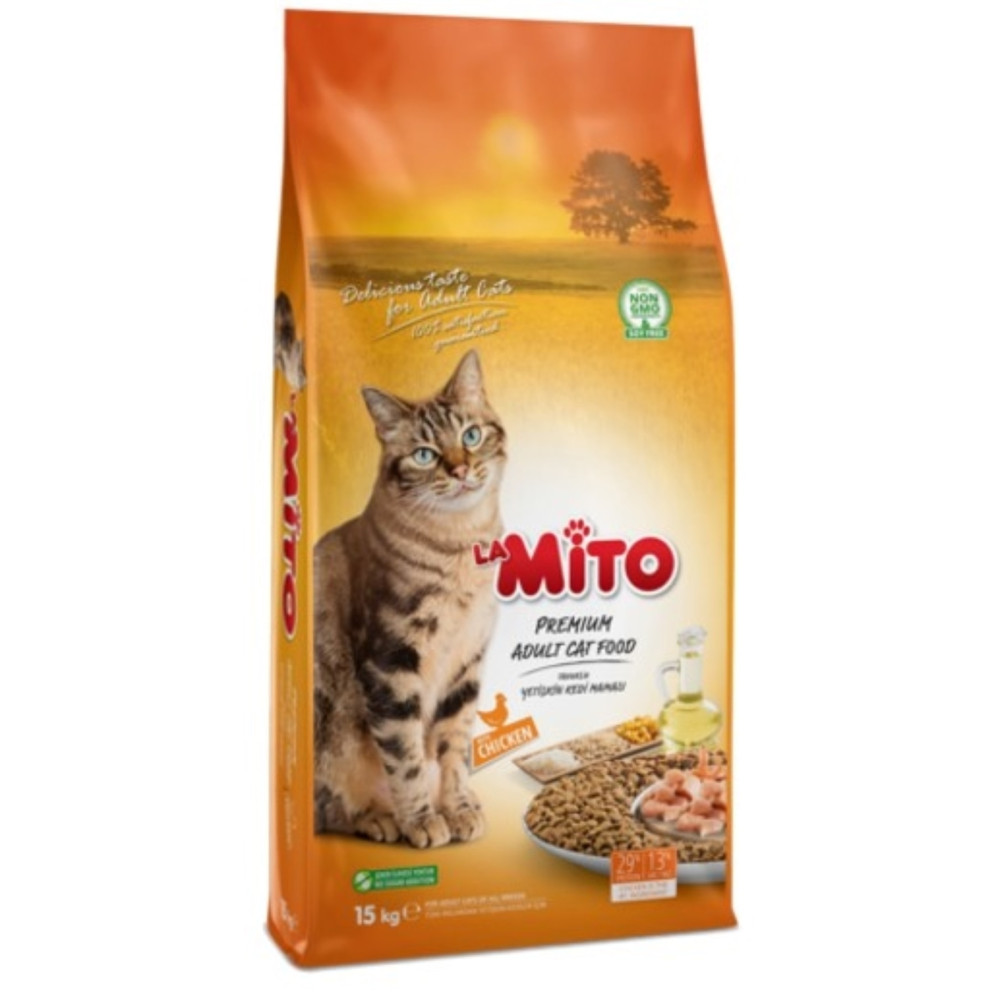 Mito Adult Cat 15 Kg Tavuklu Yetişkin Kedi Maması Evcil Hayvan Ürünleri Fiyatı