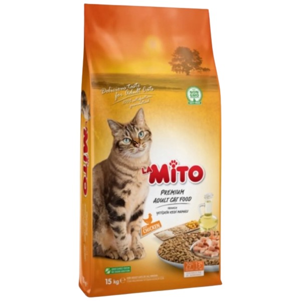 Mito La Mito Adult Cat Tavuklu Yetişkin Kedi Maması 1 kg Evcil Hayvan Ürünleri Fiyatı