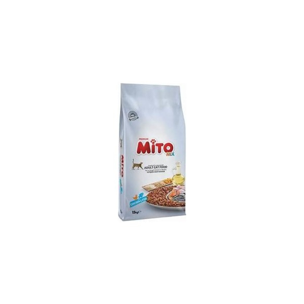 Mito Mix Adult Cat Tavuklu Ve Balıklı Renkli Taneli Yetişkin Kedi Maması 15 Kg Evcil Hayvan Ürünleri Fiyatı
