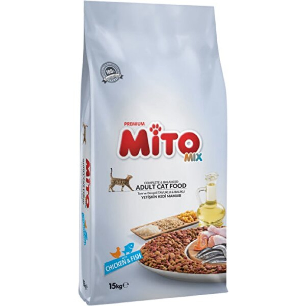 Mito Mix Yetişkin Kedi Maması 15 kg Evcil Hayvan Ürünleri Fiyatı