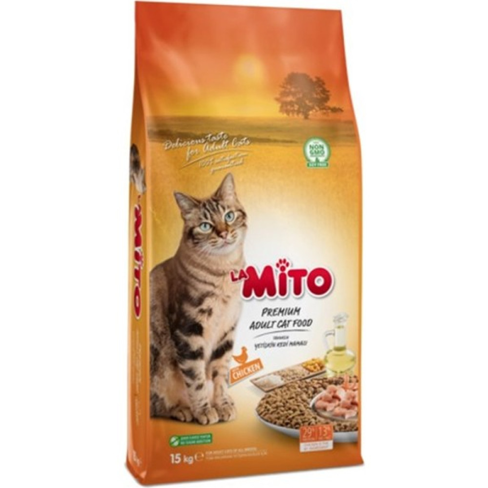 Mito Yetişkin Tavuklu Kedi Maması 15 kg Evcil Hayvan Ürünleri Fiyatı