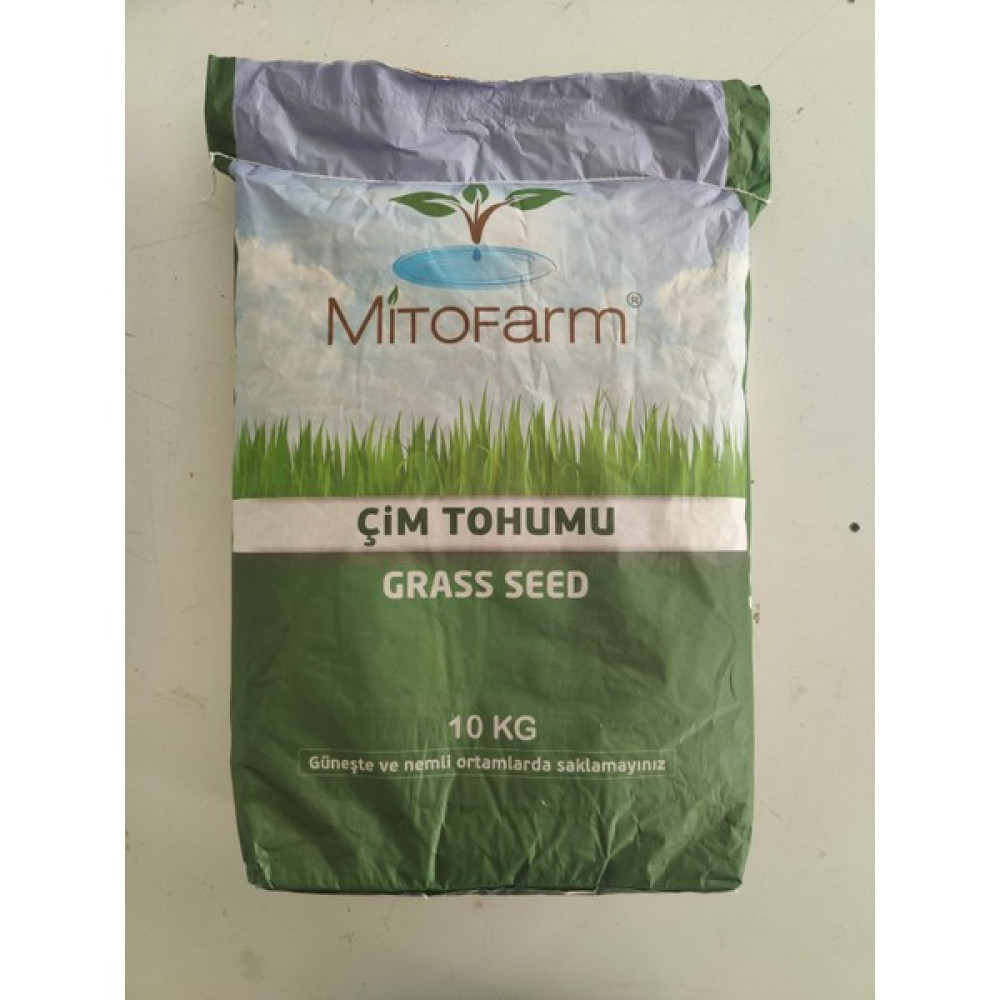 Mitofarm Grass Seed Mixture / Mito Mixture 7 Mix (Ithal Çim Tohumu Karışımı) 10 kg Tohum Fiyatı