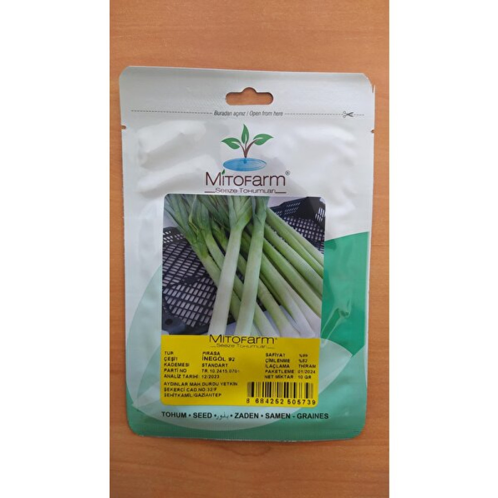 Mitofarm Inegöl Pırasa Tohumu - 10 gr Tohum Fiyatı