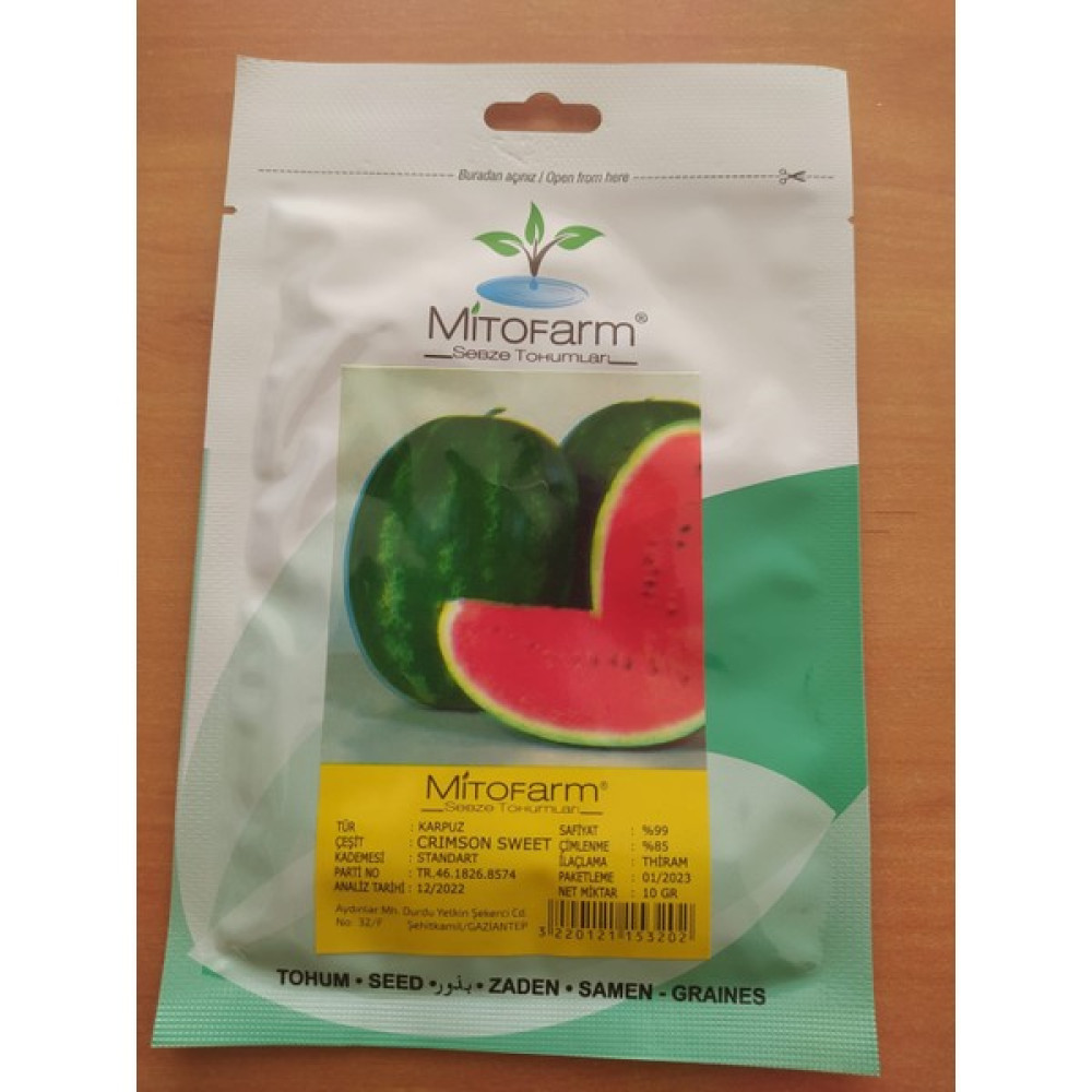 Mitofarm Karpuz Tohumu - 10 gr Tohum Fiyatı