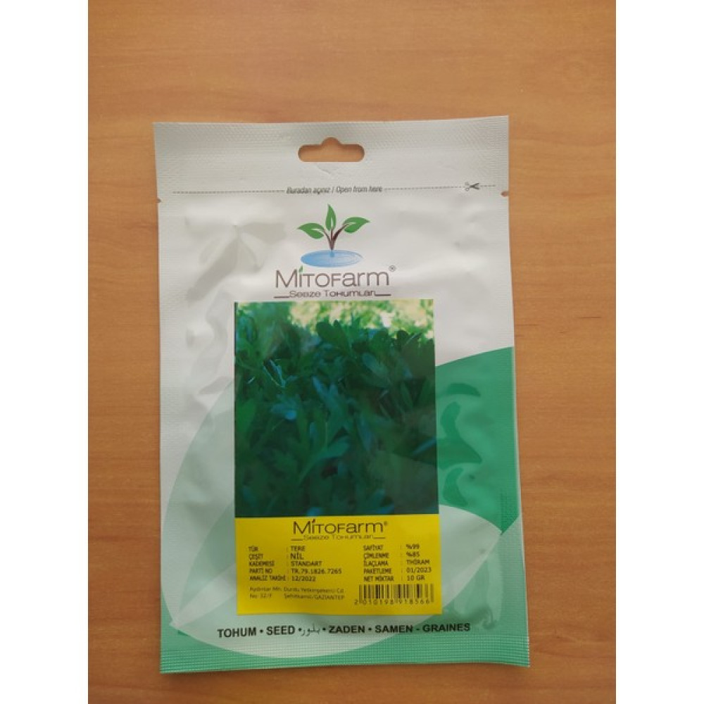 Mitofarm Tere Tohumu - 10 gr Tohum Fiyatı