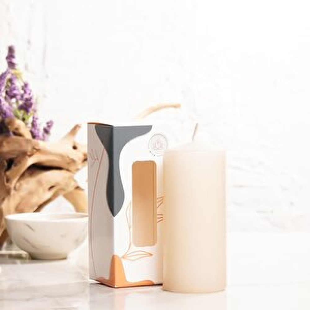 Mitr 12x5 Cm Mitr Bej Silindir Mum Dekoratif Mum Fiyatı