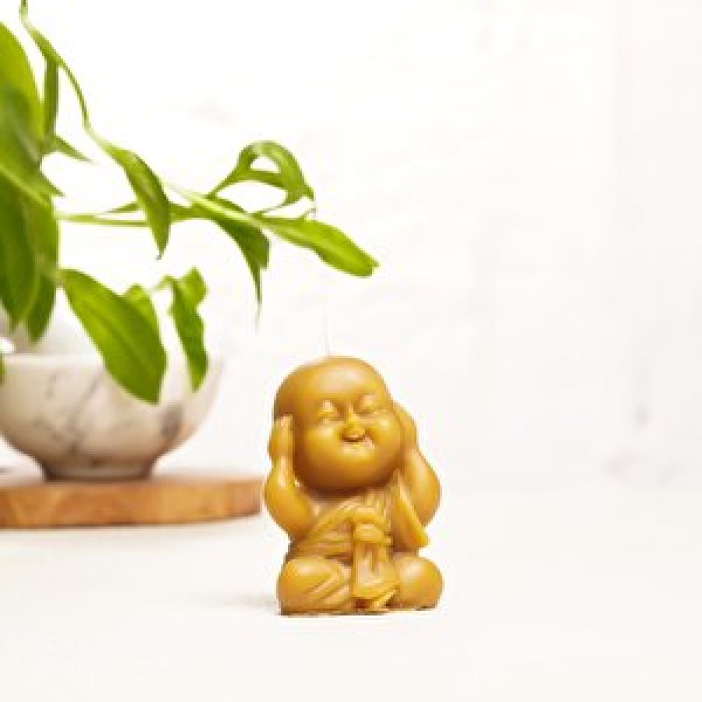 Mitr Duymadım Buddha Temalı Dökme Balmumu Mum Dekoratif Mum Fiyatı