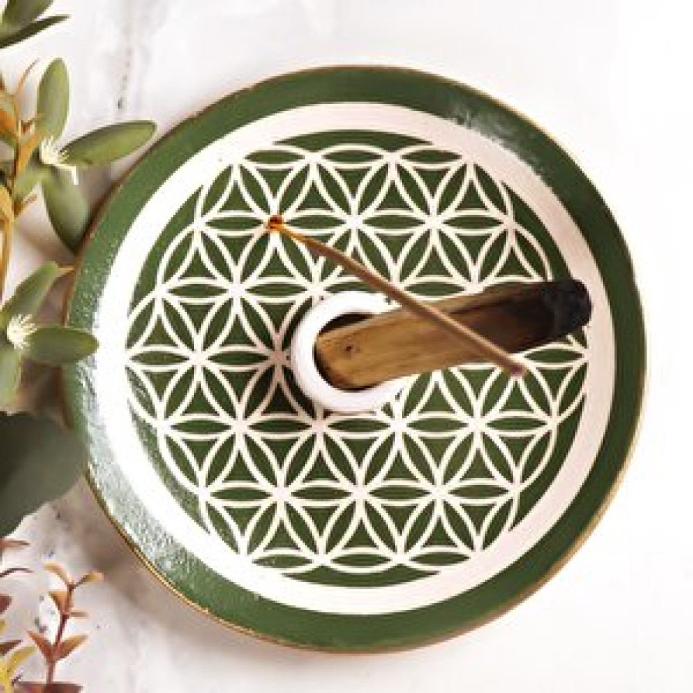 Mitr Yaşam Çiçeği Temalı Palo Santo (ağaç) Tütsülük Obje Fiyatı