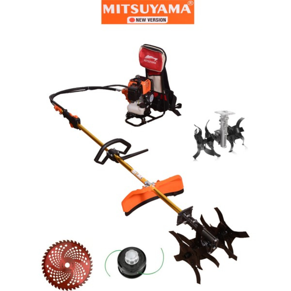 Mitsuyama Japon Akrep Toprak Çapalama + Sırt Tırpan 5.7 Hp 4,2 Kw Çapalama Makinesi Fiyatı