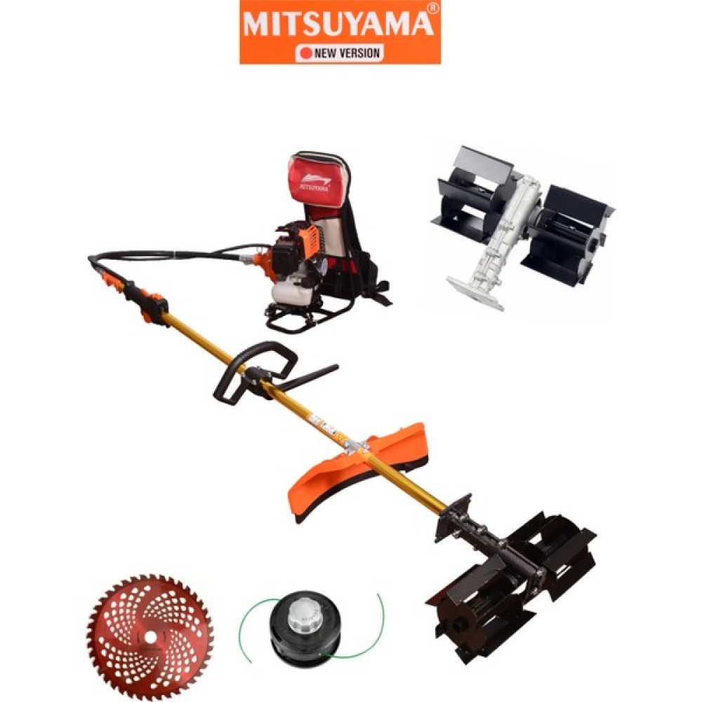 Mitsuyama Japon Toprak Çapalama + Sırt Tırpan 5.7 Hp 4,2 Kw Çapalama Makinesi Fiyatı