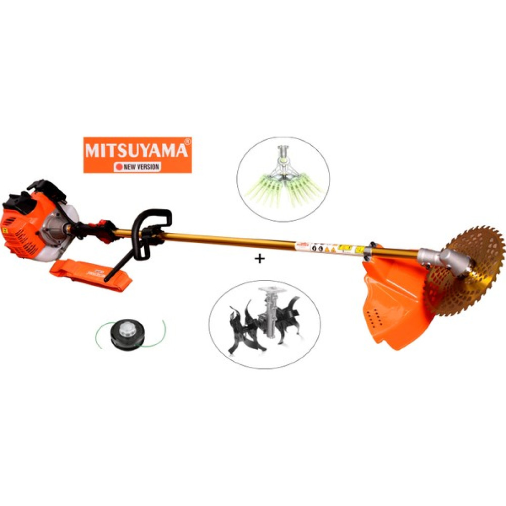 Mitsuyama Japon Yan Tırpan + Akrep Çapa + Zeytin Hasat Fındık Silkeleme Makinesi 4.2 kw 5.7 hp Oto Boyaları Fiyatı