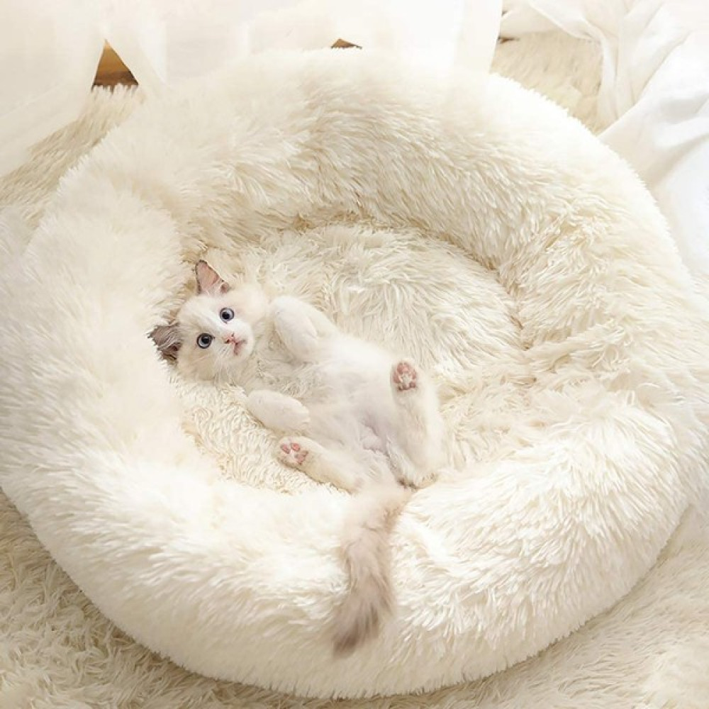 Miu Pets Premium Yuvarlak Peluş Kedi Köpek Yatagı - S Evcil Hayvan Ürünleri Fiyatı