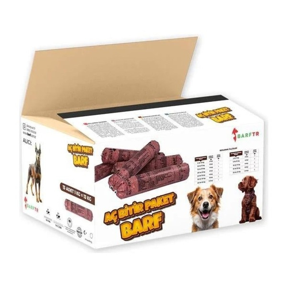 Mix Barf 13 kg Aç Bitir Paket Köpek Maması Evcil Hayvan Ürünleri Fiyatı