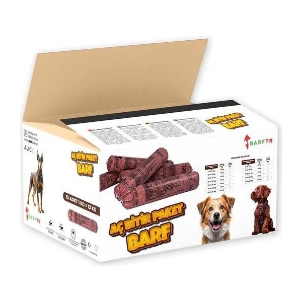 Mix Barf 13 kg Aç Bitir Paket Köpek Maması Evcil Hayvan Ürünleri Fiyatı