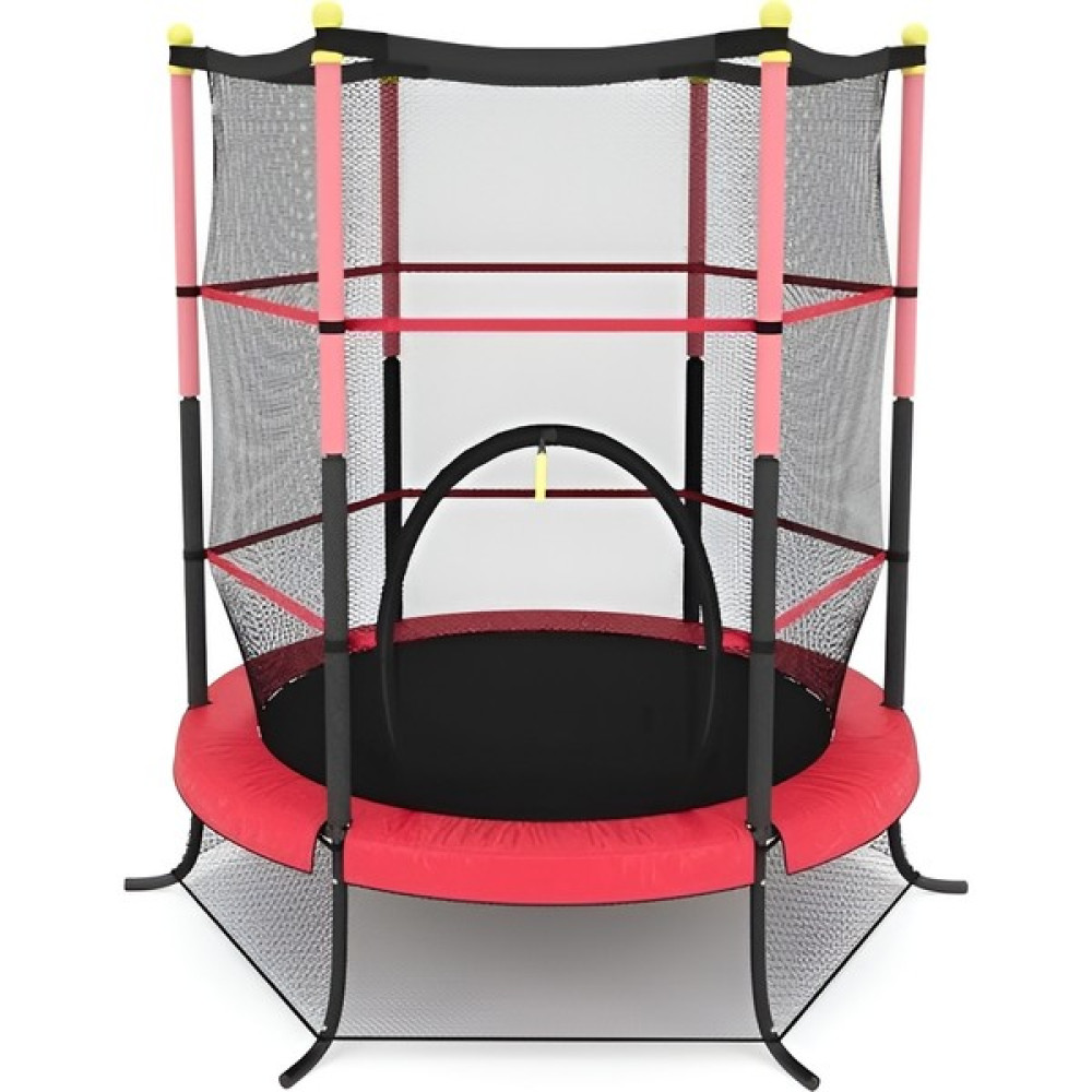 Mix Center Unisex Çocuk Pembe T151 140 cm (55’’) Güvenlik Fileli Trambolin Orta Boy Kondisyon Aletleri Fiyatı