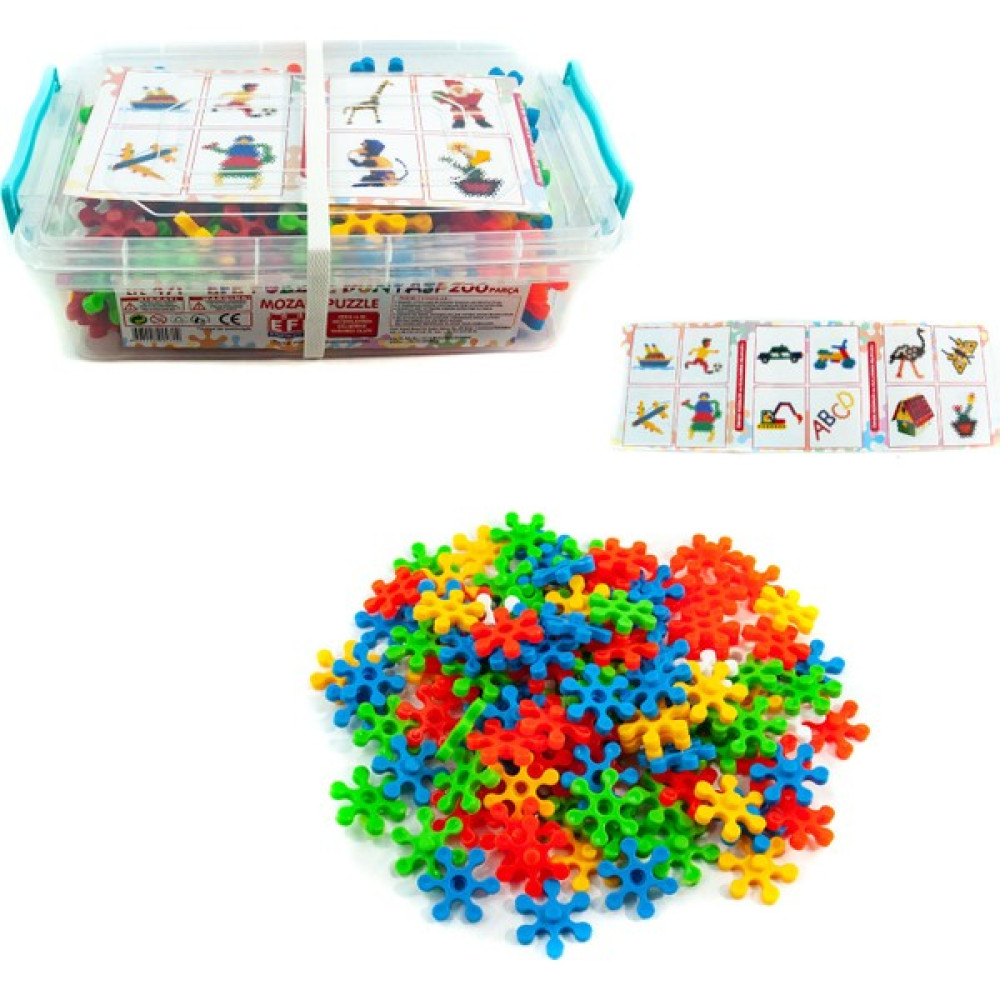 Mix Oyuncak Mozaik Bloklar 200 Parça Legolar ( Yapım Oyuncakları ) Fiyatı