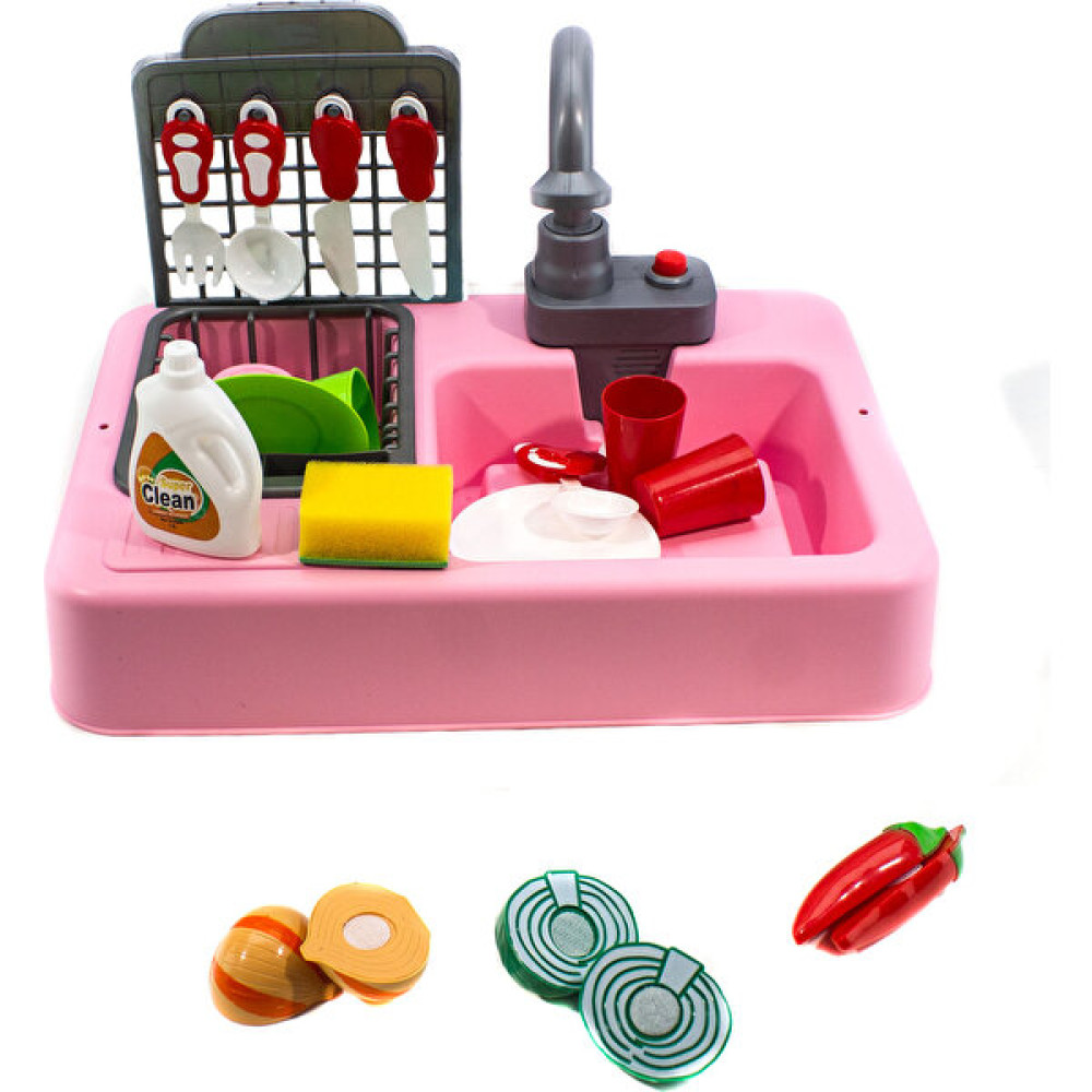 Mix Oyuncak Oyuncak Mutfak Lavabo Modern Mutfak Su ile Çalışan Set Pembe Oyuncak Fiyatı
