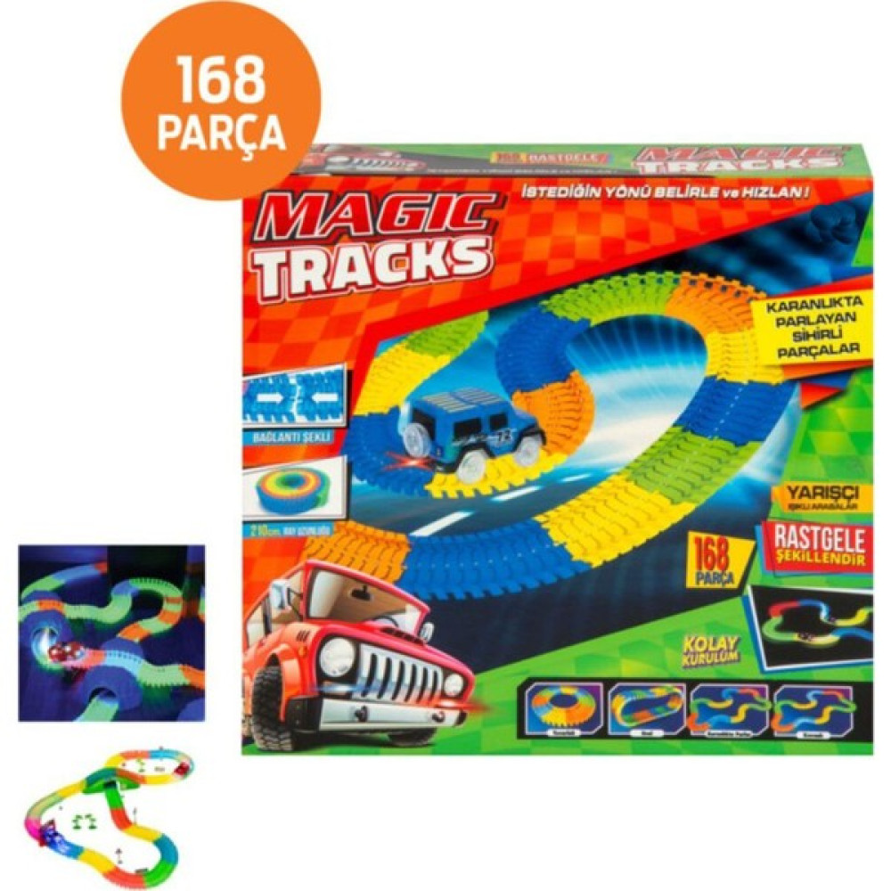 Mix Oyuncak Oyuncak Sihirli Araba Magic Tracks 168 Parça Oyun Seti Fiyatı