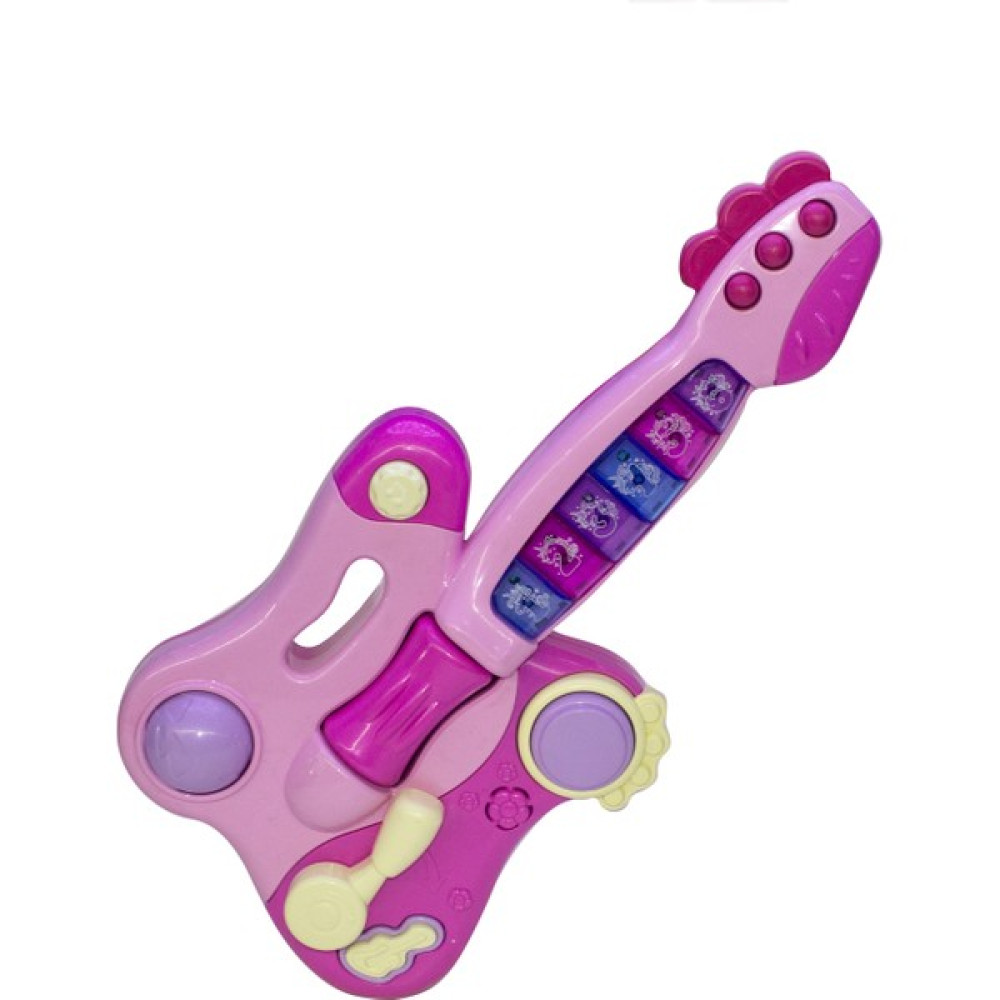 Mix Oyuncak Oyuncak Unicorn Gitar Müzikli Işıklı Gitar 41 cm - Pembe Eğitici Oyuncak Fiyatı