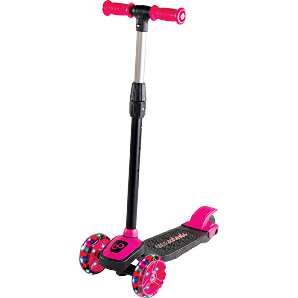 Mix Oyuncak Scooter Çocuk Scooter Işıklı Slikon Teker Pembe 40 kg Taşıma - 1 Açık Hava, Deniz ve Spor Oyuncakları Fiyatı