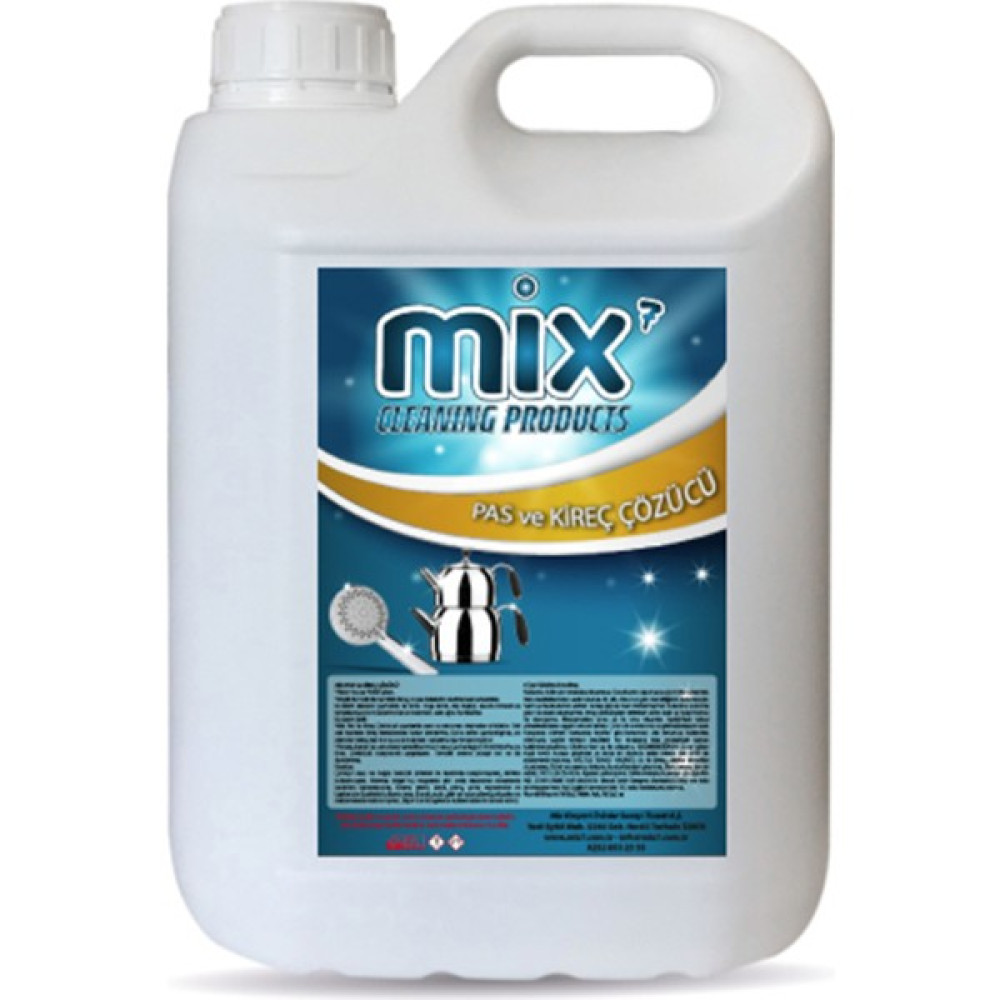 Mix Pas ve Kireç Çözücü 5 kg - 5 lt Temizlik Malzemeleri Fiyatı