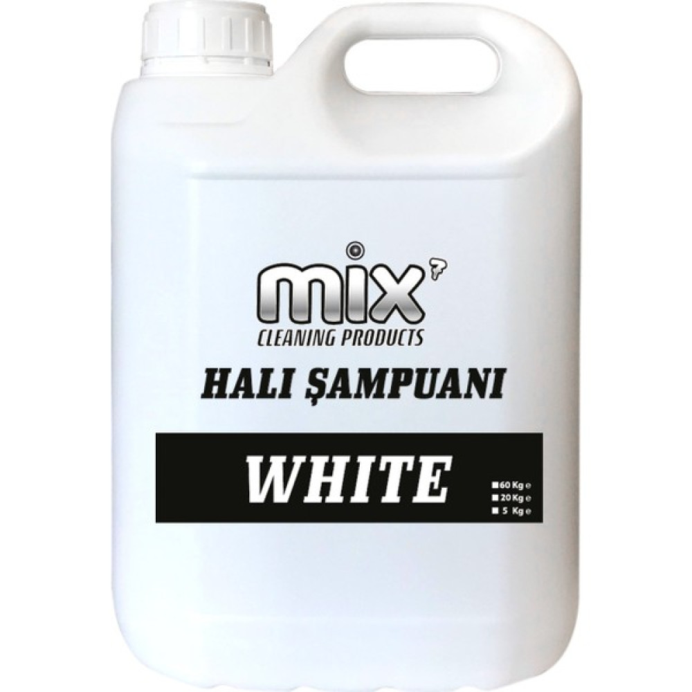 Mix White Konsantre Halı Şampuanı 5 kg Halı Şampuanı Fiyatı