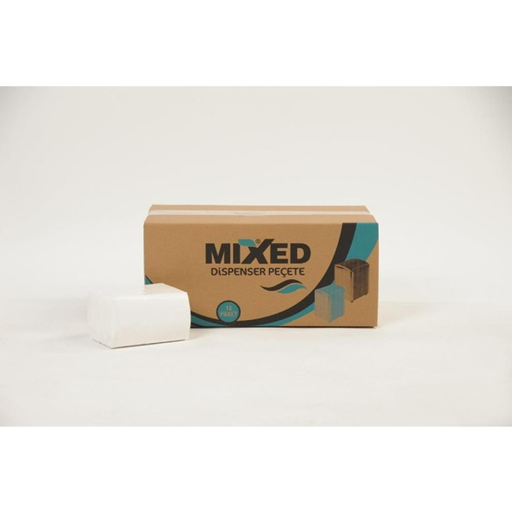 Mixed Dispenser Peçete 120*18 - Beyaz Peçete Fiyatı
