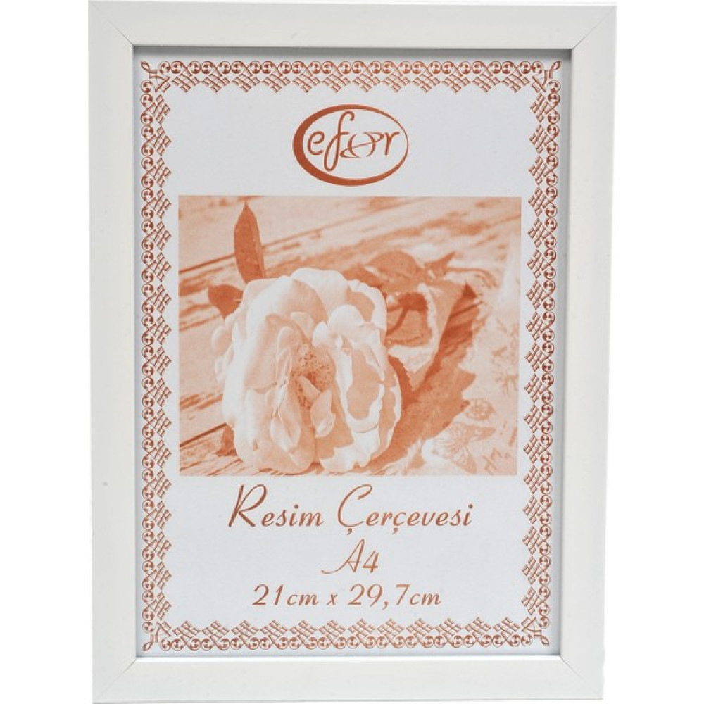 MİXEFOR A4 Çerçeve-Renk BEYAZ -Arka Yüzey 3mm Mdf- Ön yüzey Kırılmaz parlama yapmayan Antireflektif - 29, 7 x 21 cm Resim & Fotoğraf Çerçevesi Fiyatı