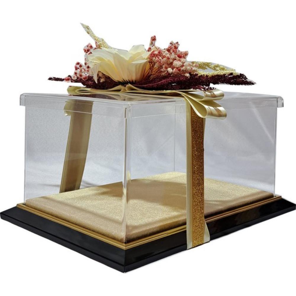 Mixefor Söz Nişan Kutusu -Pleksi Kutu -Hediye Kutusu -Orta Büyüklükte 30 cm x 20 cm x 15 cm Ölçülerinde Eşya Saklama Kutusu Fiyatı