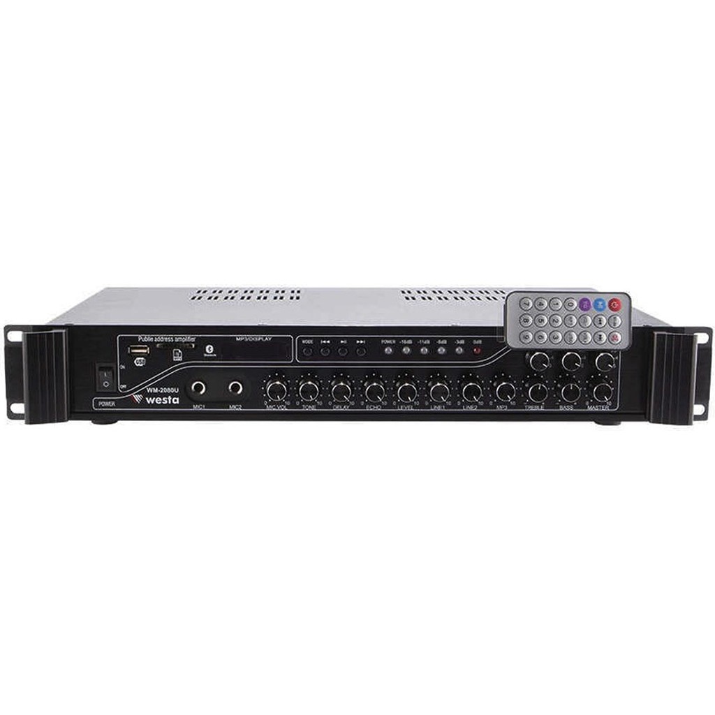 Mixer Anfi Trafolu 3 Bölge 200W Bt/usb/mp3 Westa WM-2080U Klimalar Fiyatı