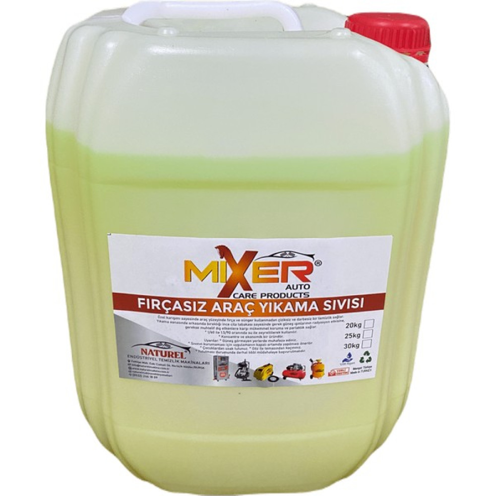 Mixer Yüksek Kaliteli Cilalı Fırçasız Araç Yıkama Sıvısı Extra - Oto Şampuanı 22 kg Oto Yıkama Ürünleri Fiyatı
