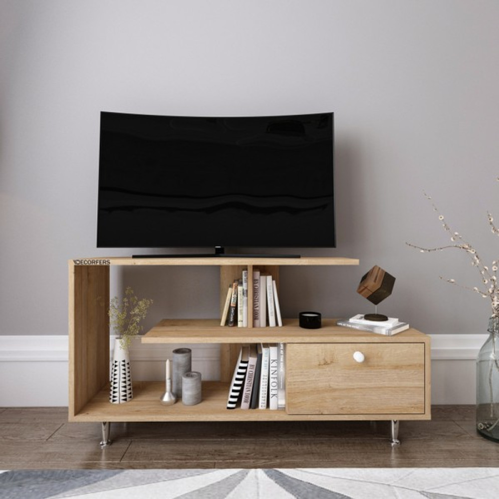 Mıxı Tv Ünitesi Tv Sehpası - Safir Meşe Tv Ünitesi / Sehpası Fiyatı