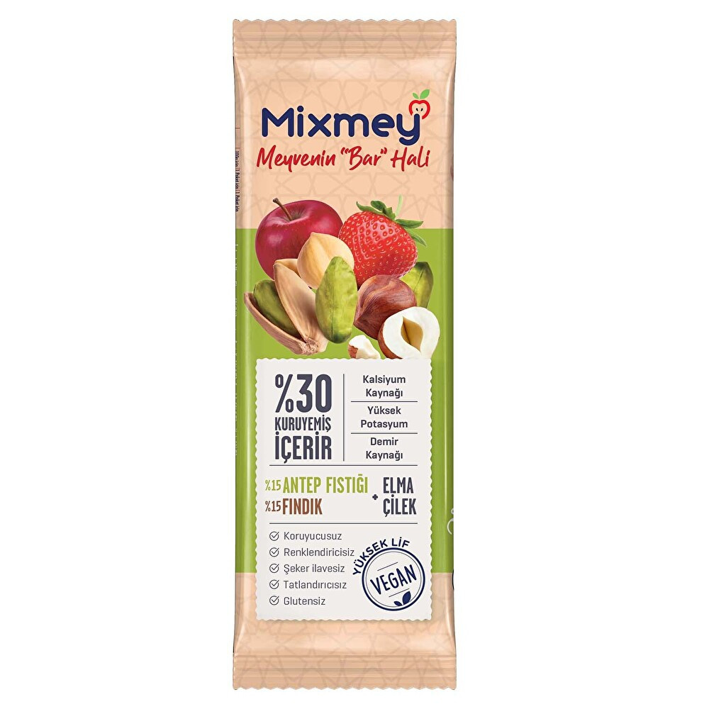 Mixmey Elma&Çilek A.Fıstık&Fındık Meyve Bisküvi ve Kek Fiyatı