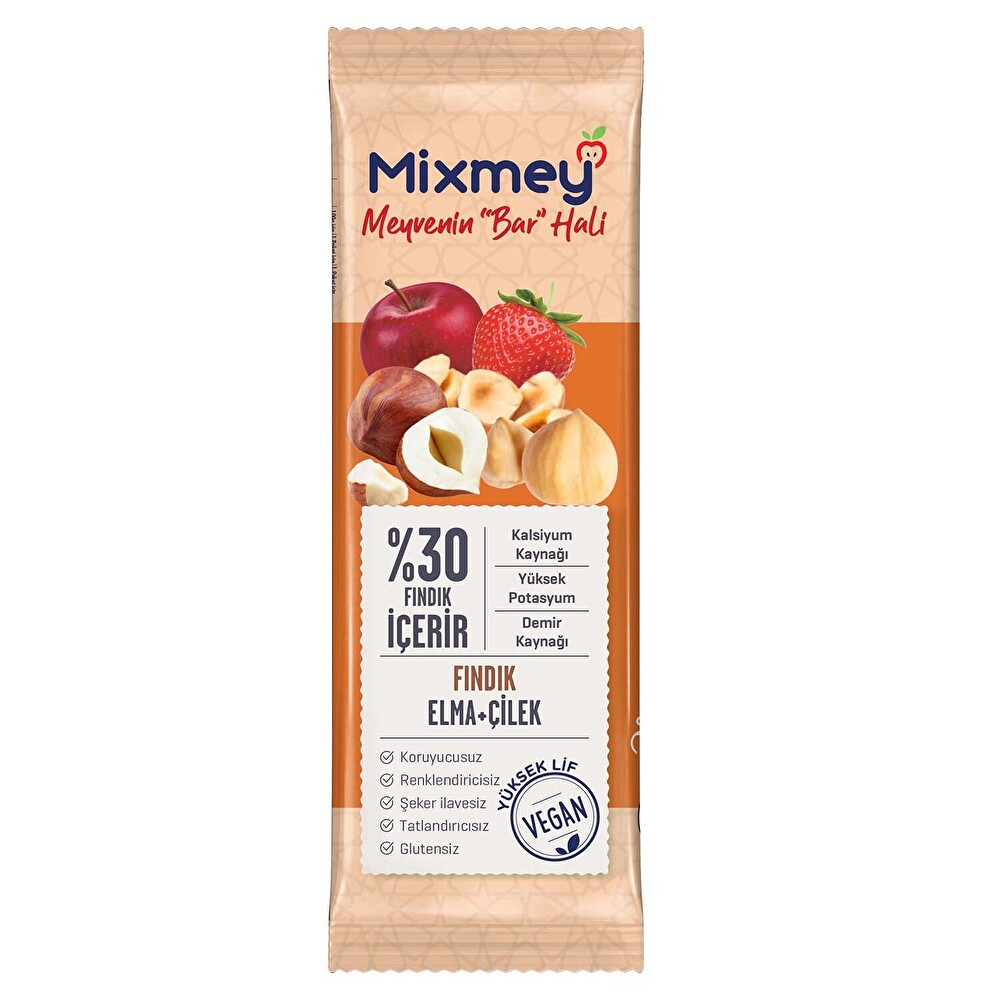 Mixmey Elmalı&Çilekli&Fındıklı Meyve Bar Bisküvi ve Kek Fiyatı