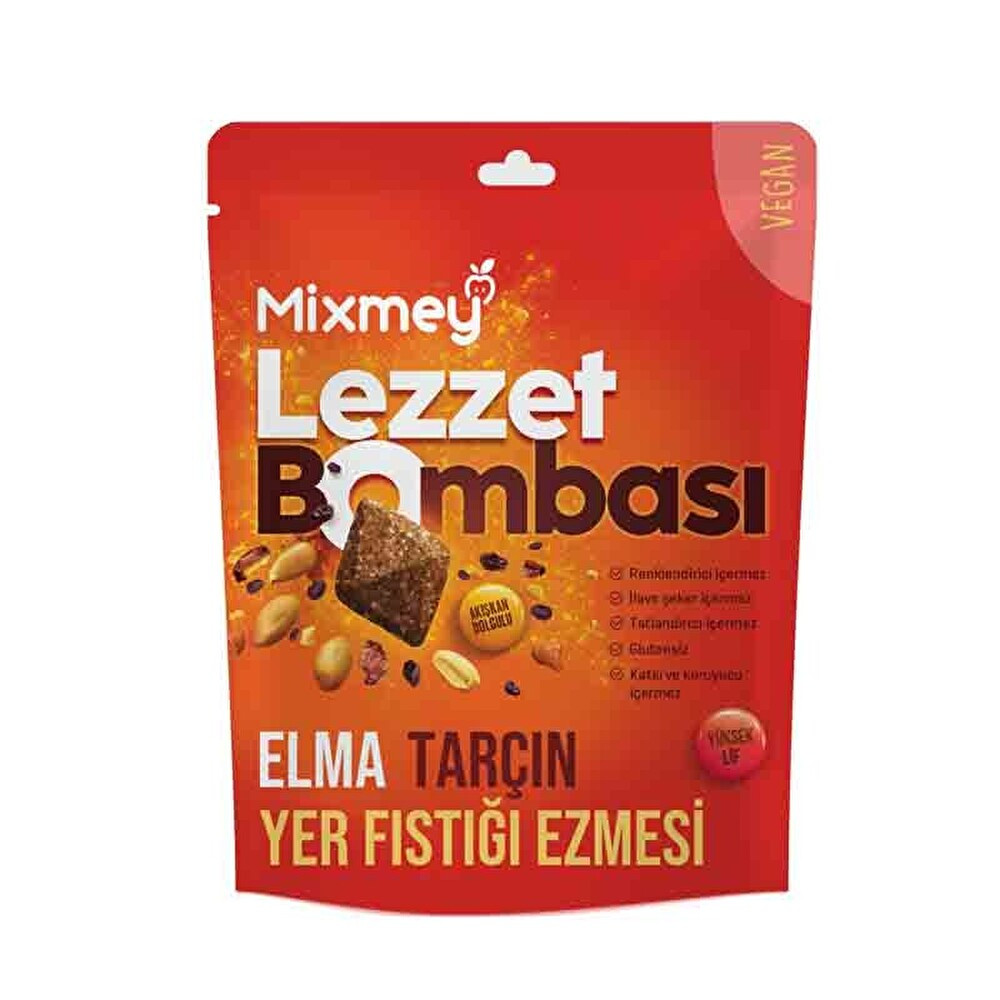 Mixmey Fıstık Ezmesi & Elma &Tarçın Lezzet Bombası 77 G Bisküvi ve Kek Fiyatı