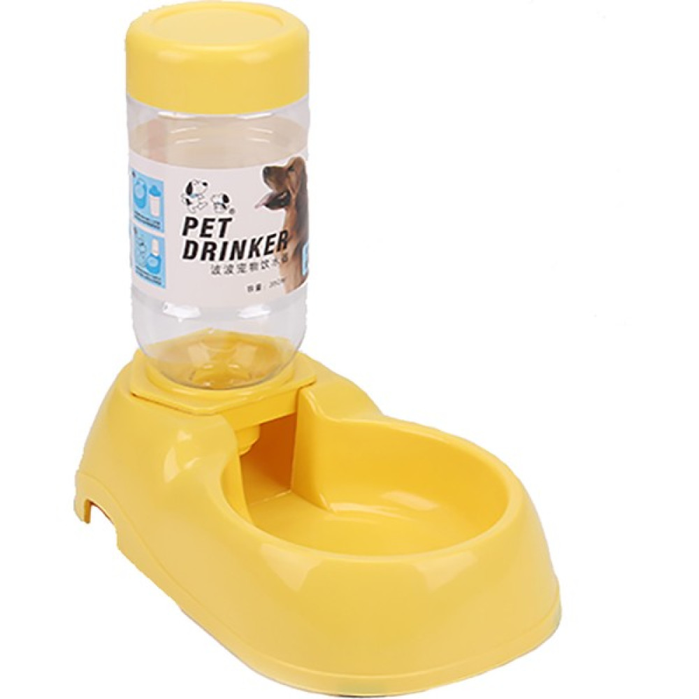 Mixpet Kedi Köpek Için Takviyeli Otomatik Su Kabı 500 ml Sarı Evcil Hayvan Ürünleri Fiyatı