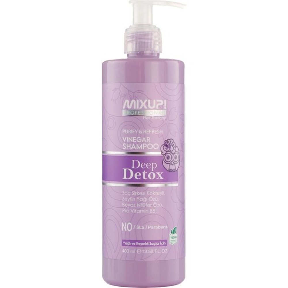 Mixup Deep Detox Derin Temizleme Şampuanı 400 ml Şampuan ve Saç Kremi Fiyatı