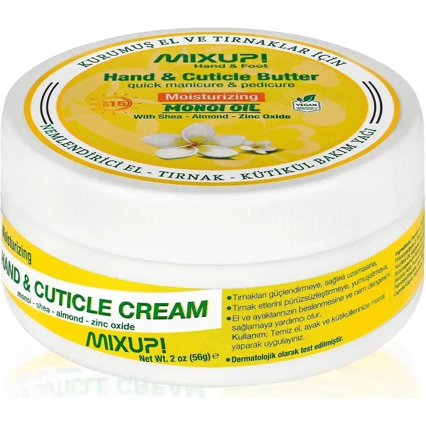 Mixup Hand & Cuticle Butter Kurumuş El ve Tırnaklar Için Nemlendirici El - Tırnak - Kütikül Bakım Yağı Diğer Fiyatı