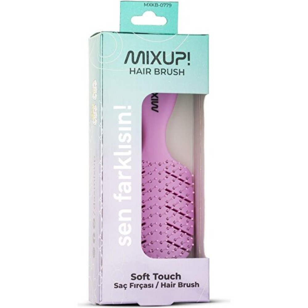 Mixup Mini Palmiye Soft Touch Saç Fırçası Lila - 1 Saç Fırçası ve Tarağı Fiyatı