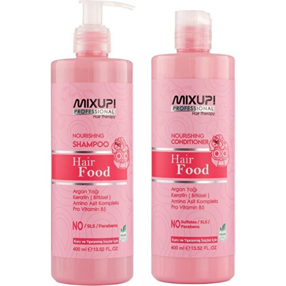 Mixup Mixup! Hair Food Kuruyan ve Cansızlaşan Saçlar Için Saç Bakım Seti Şampuan ve Saç Kremi Fiyatı
